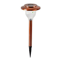Eurolux copper painting garden light, front view