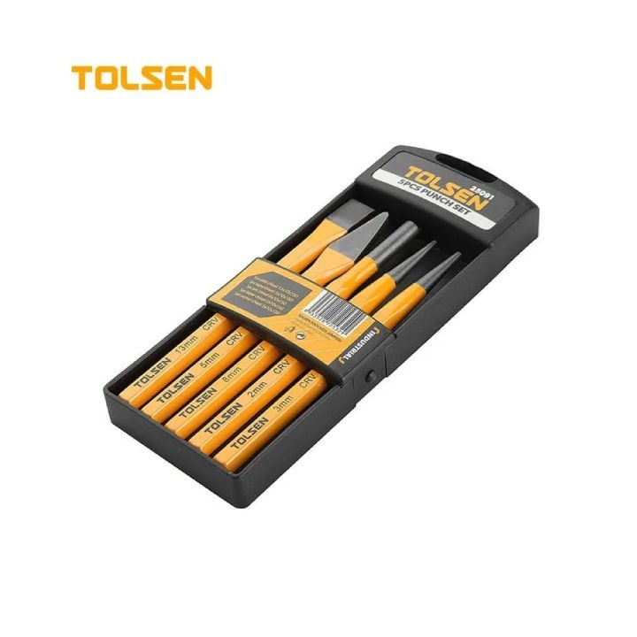 Tolsen chisel shown in its packaging