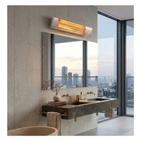 Close-up detail of the Radiant heater