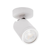 Radiant white downlight shown in its packaging