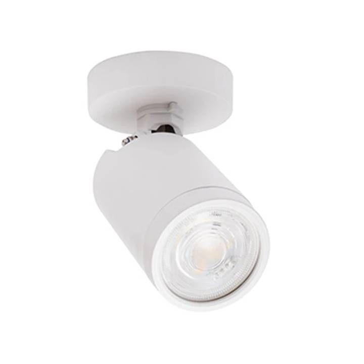 Radiant white downlight shown in its packaging