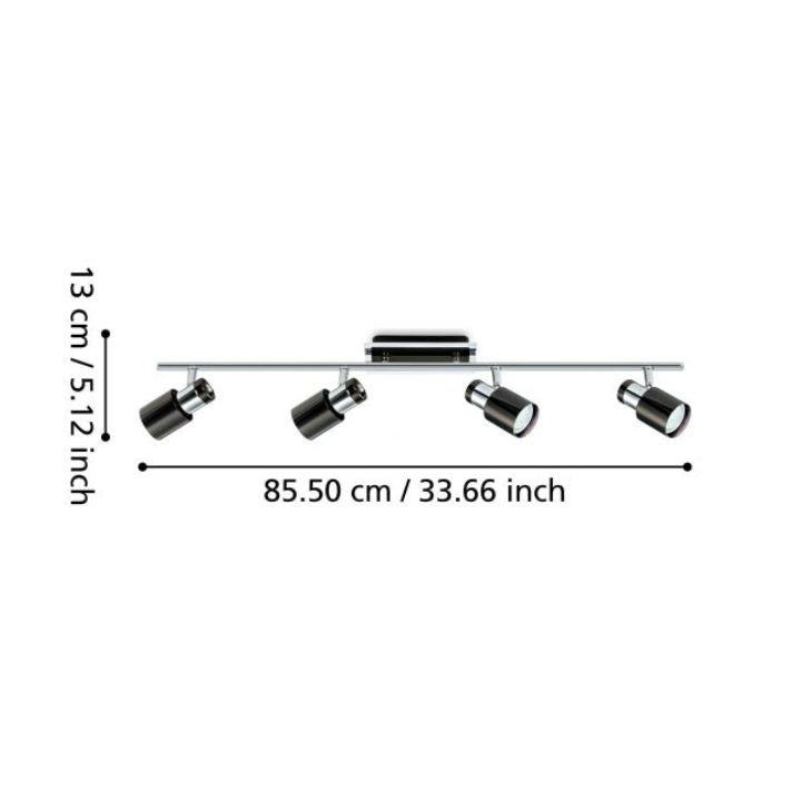 Eurolux spotlight, alternate angle