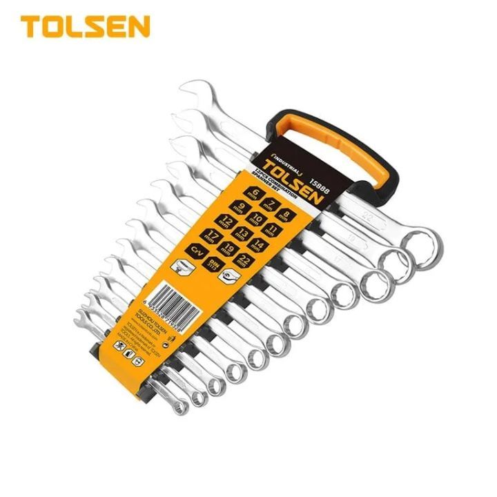 Tolsen spanner shown in its packaging