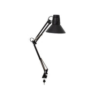 Eurolux black lamp, front view