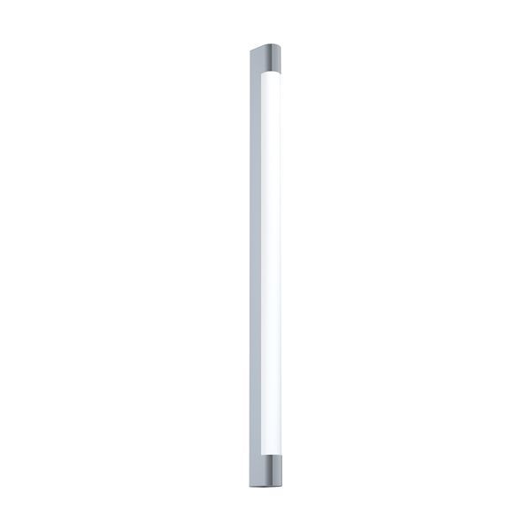Eurolux satin chrome lighting fixtures, front view
