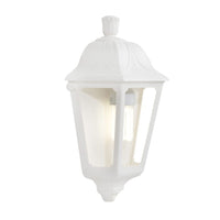 Eurolux white wall light, front view