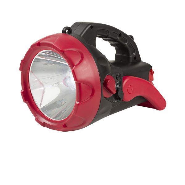 Eurolux black/red torch, front view