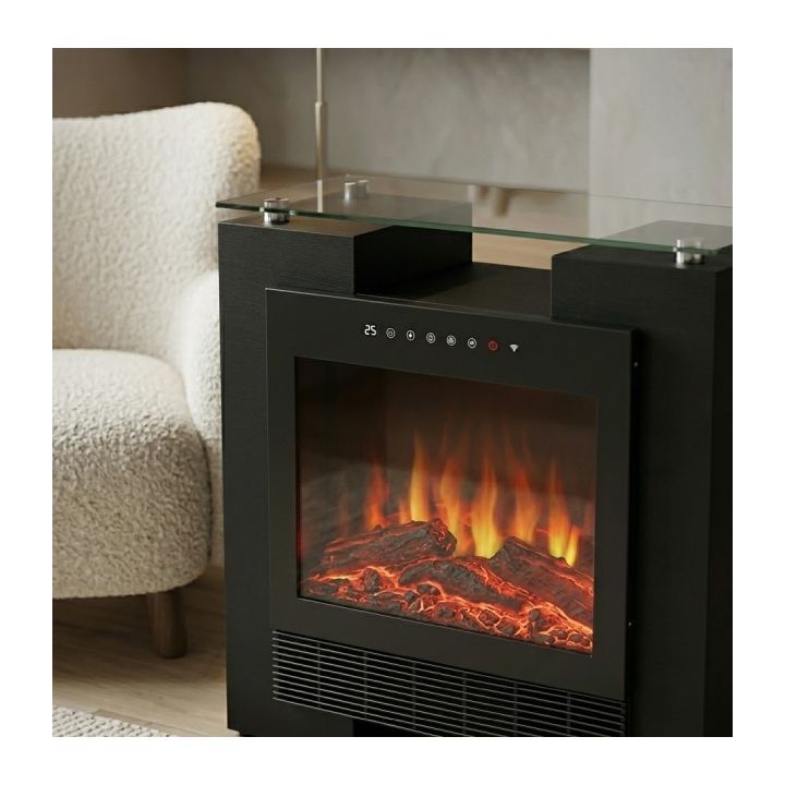 Close-up detail of the Radiant heater