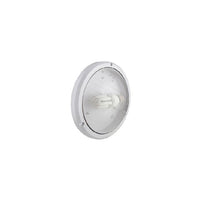 Eurolux white bulkhead light shown in its packaging