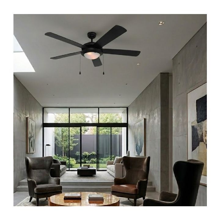Eurolux ceiling fan shown in its packaging