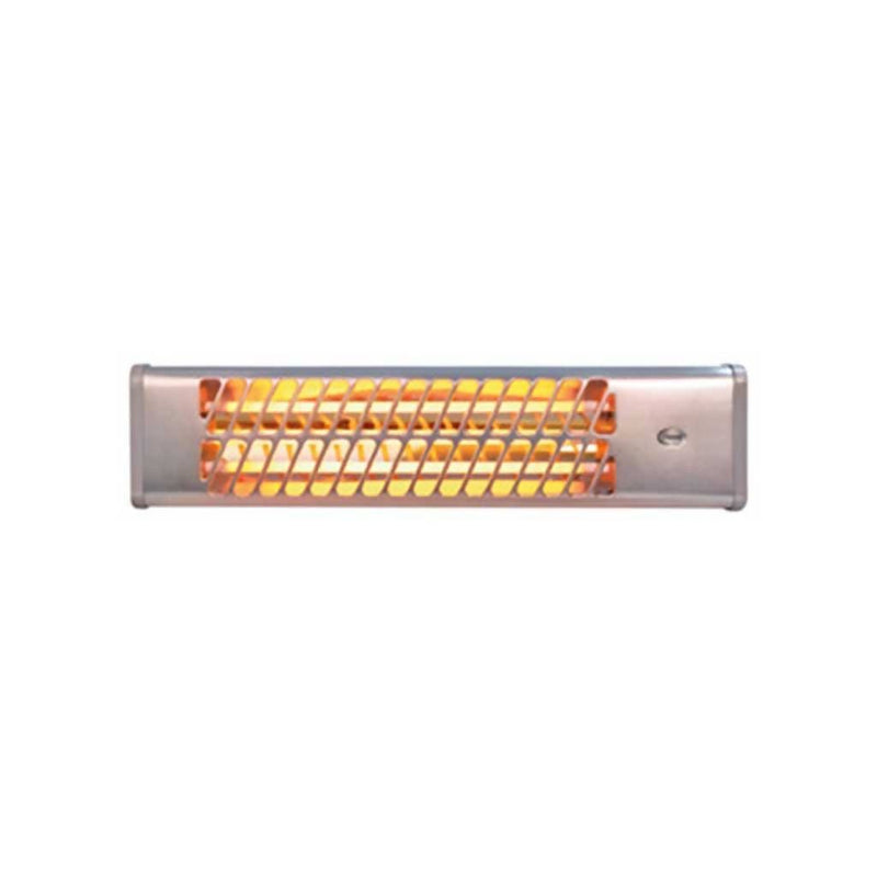 Radiant heater, front view