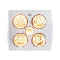 Radiant extractor fan, front view