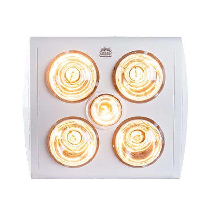 Radiant extractor fan, front view