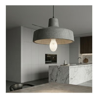 Eurolux LED globe installed and lit