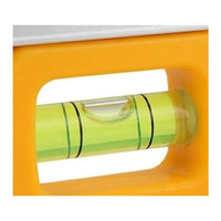 Close-up detail of the Tolsen spirit level