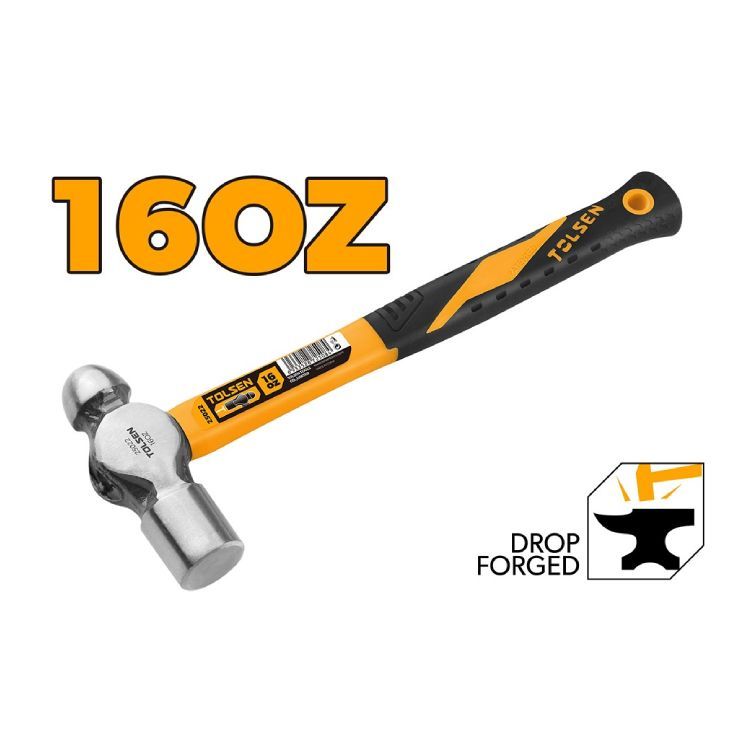 Tolsen hammer shown in its packaging