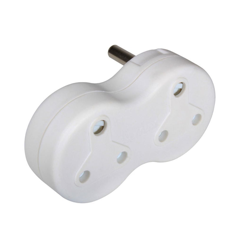 Eurolux electrical plug cap, front view