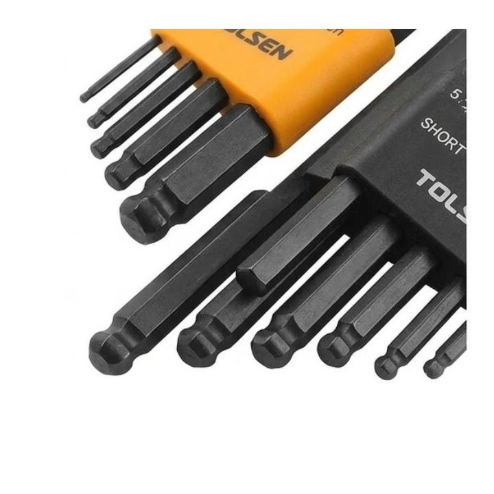Tolsen tool set installed and lit