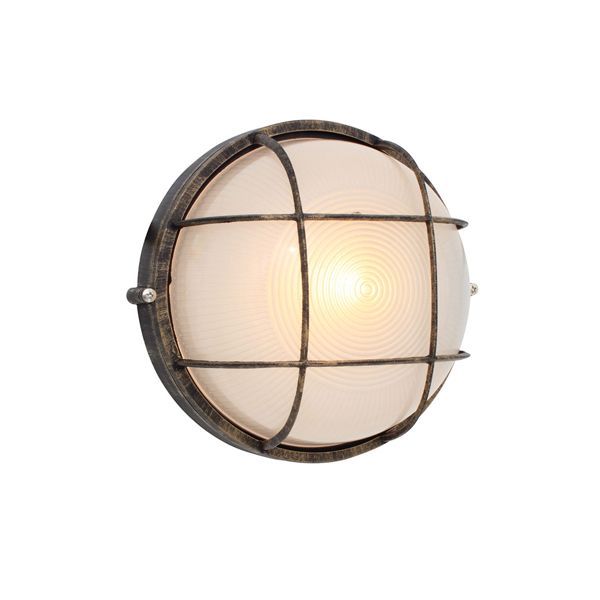 Eurolux bulkhead light, front view