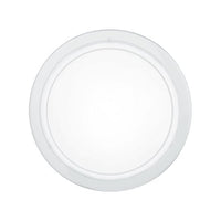 Eurolux white floodlight, front view