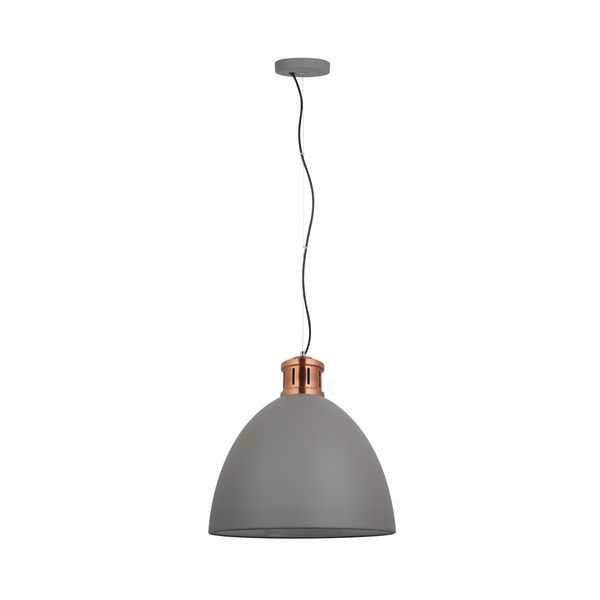Radiant pendant light, front view