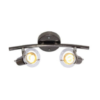 Eurolux ceiling light installed and lit