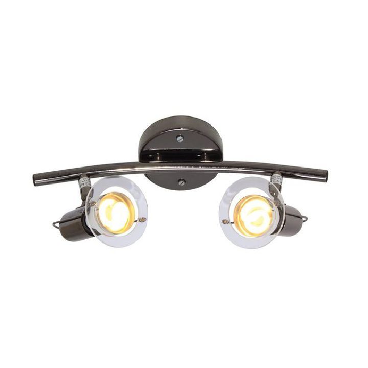 Eurolux ceiling light installed and lit