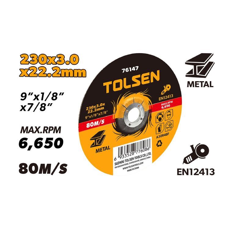 Tolsen tool accessories, alternate angle