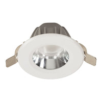 Eurolux white downlight, front view