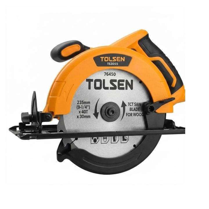 Close-up detail of the Tolsen saw
