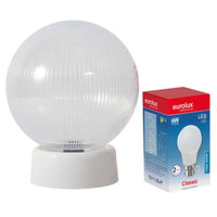Eurolux LED globe, front view