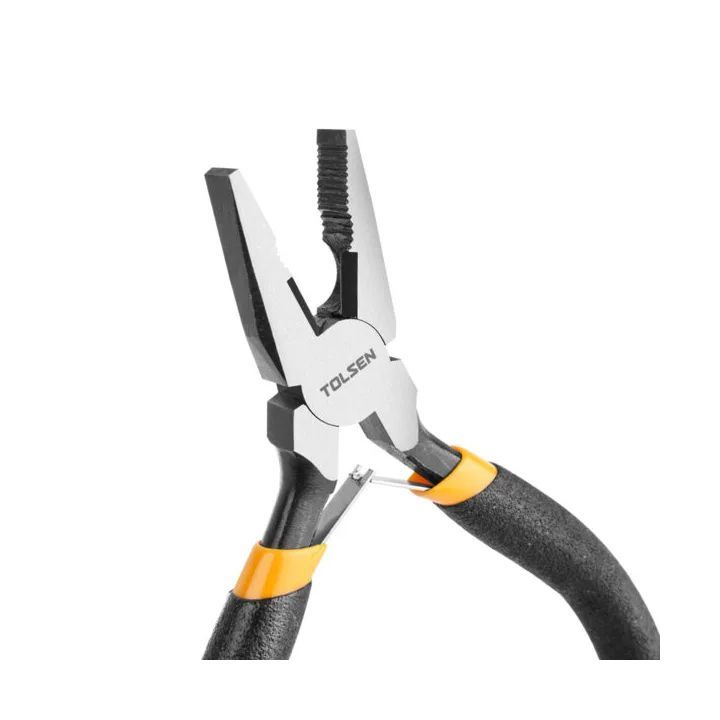 Close-up detail of the Tolsen pliers