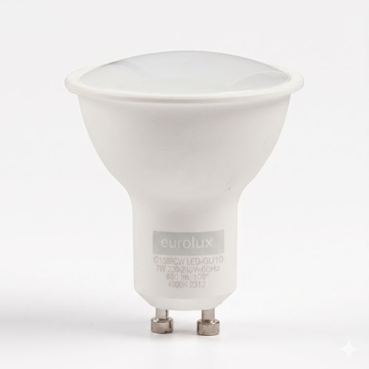 Eurolux LED globe shown in its packaging