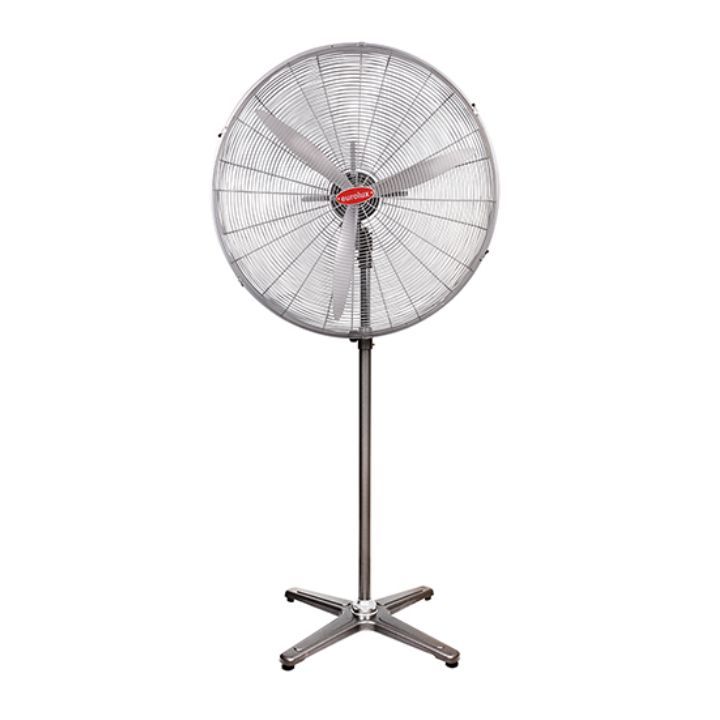Eurolux silver grey fan, front view