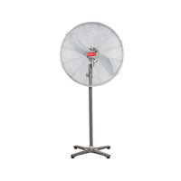 Eurolux pedestal fan, front view