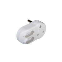 Eurolux electrical plug cap installed and lit