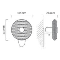Eurolux fan installed and lit