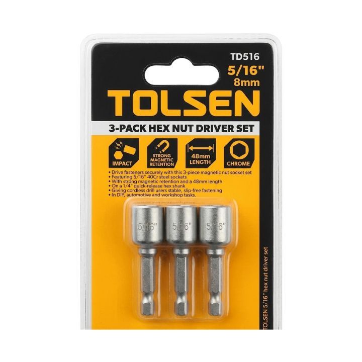 Tolsen hardware fastener, front view