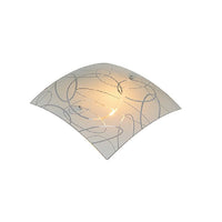Close-up detail of the Radiant ceiling light