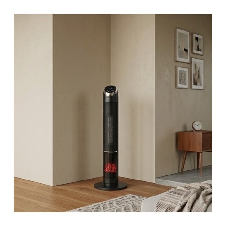 Close-up detail of the Radiant heater