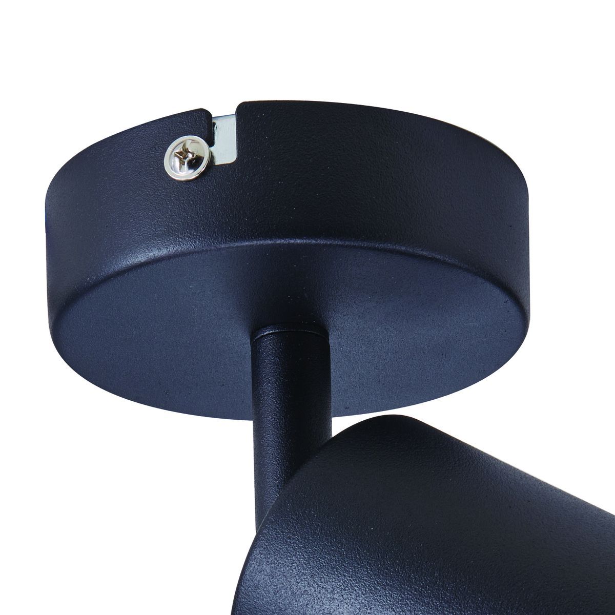 Close-up detail of the Urban black downlight