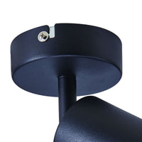 Close-up detail of the Urban black downlight