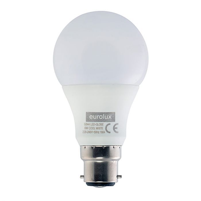Eurolux LED globe, front view