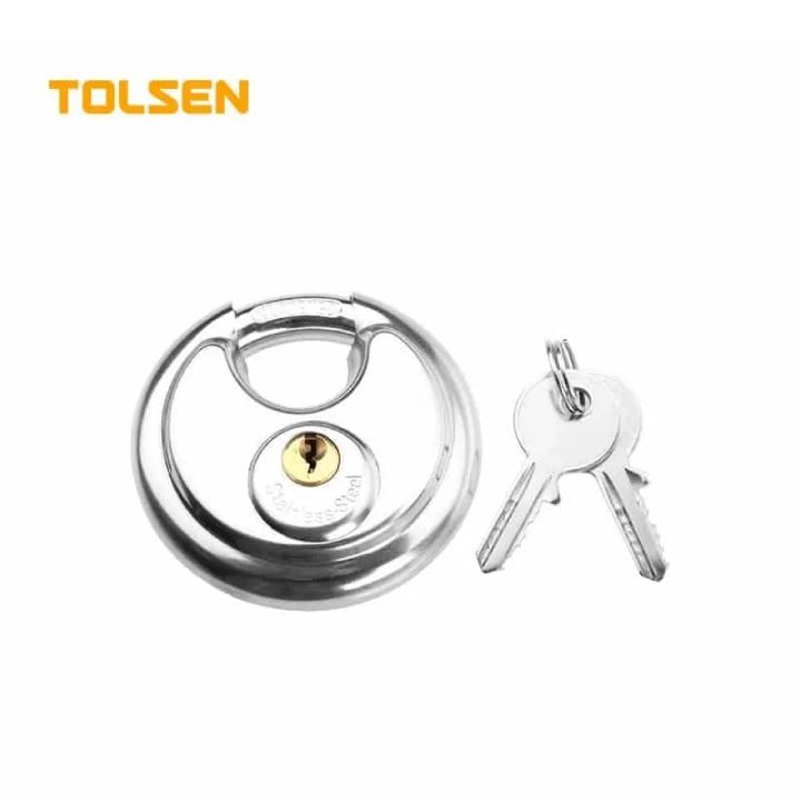 Tolsen padlock, front view